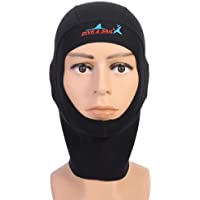 Keenso Gorro de Buceo- Capucha de Buceo 1 mm - 3 mm Unisex Neopreno
